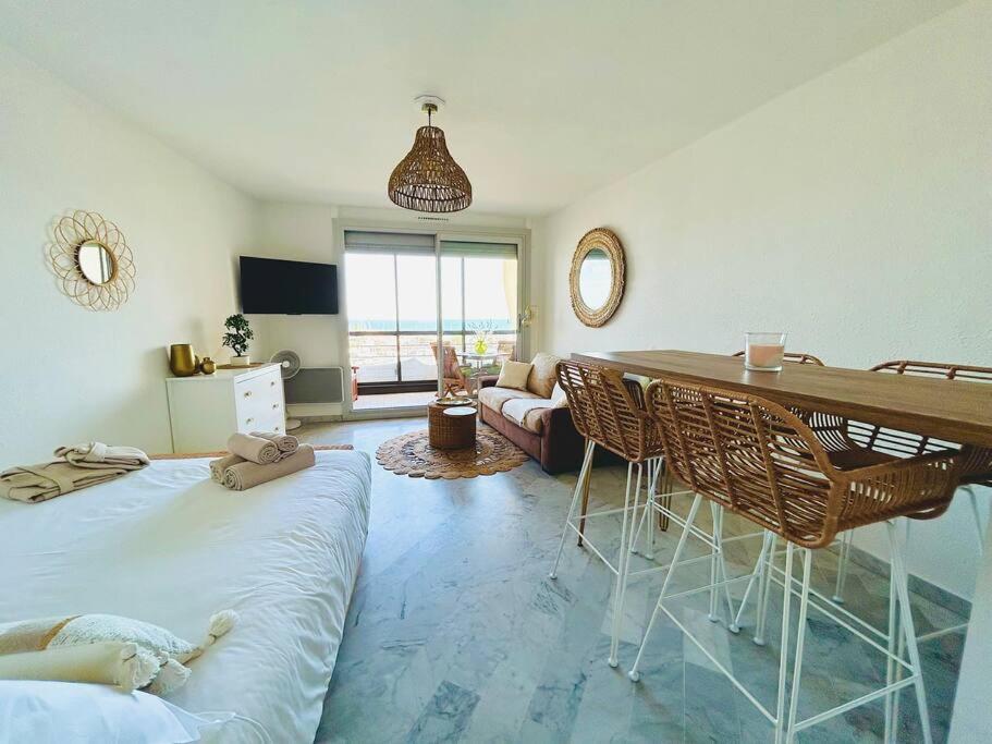 Studio Chic & Cosy Vue Mer, Clim, Parking La Grande Motte Exterior photo